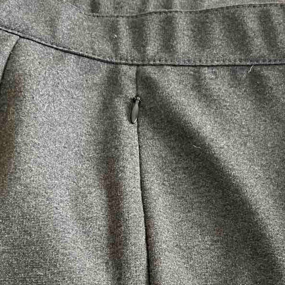 Lafayette 148 New York Grey straight knitted trousers for tall size 4 - Picture 5 of 13